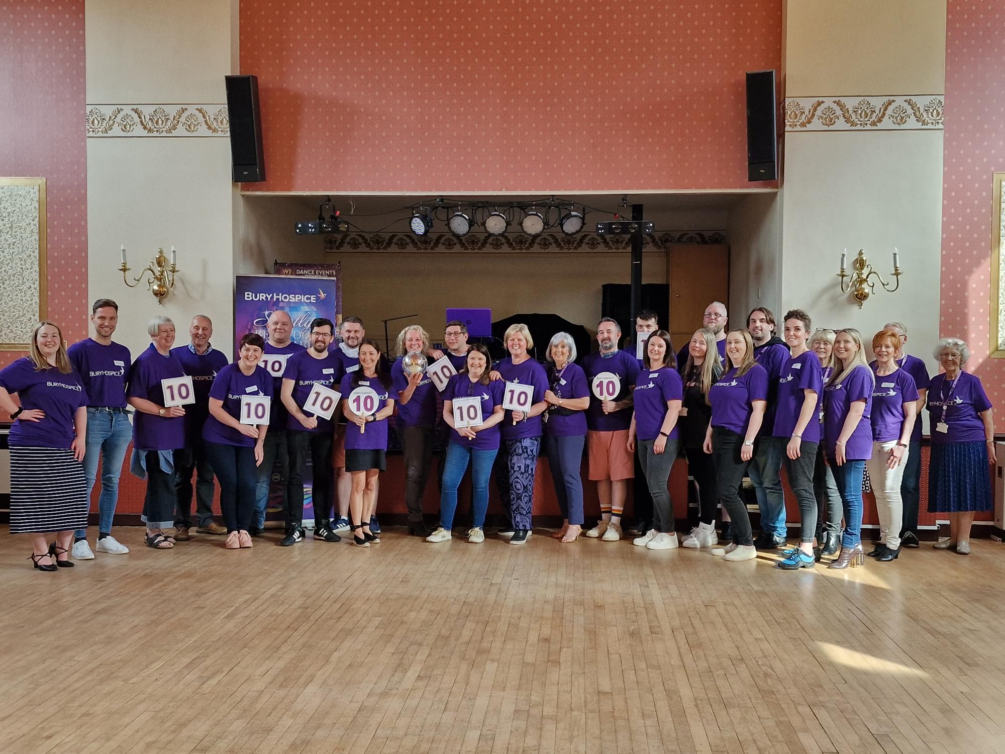 Strictly Team and dance contestants