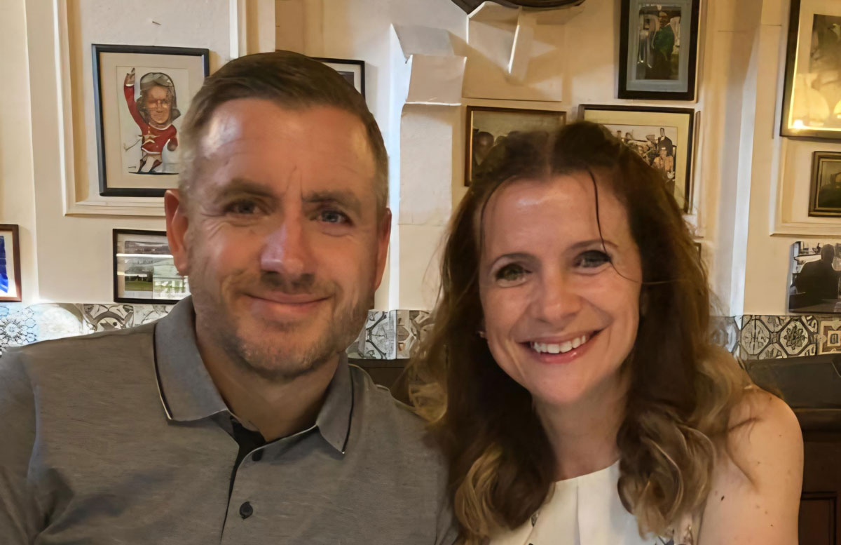 Jason and Alison back in the day