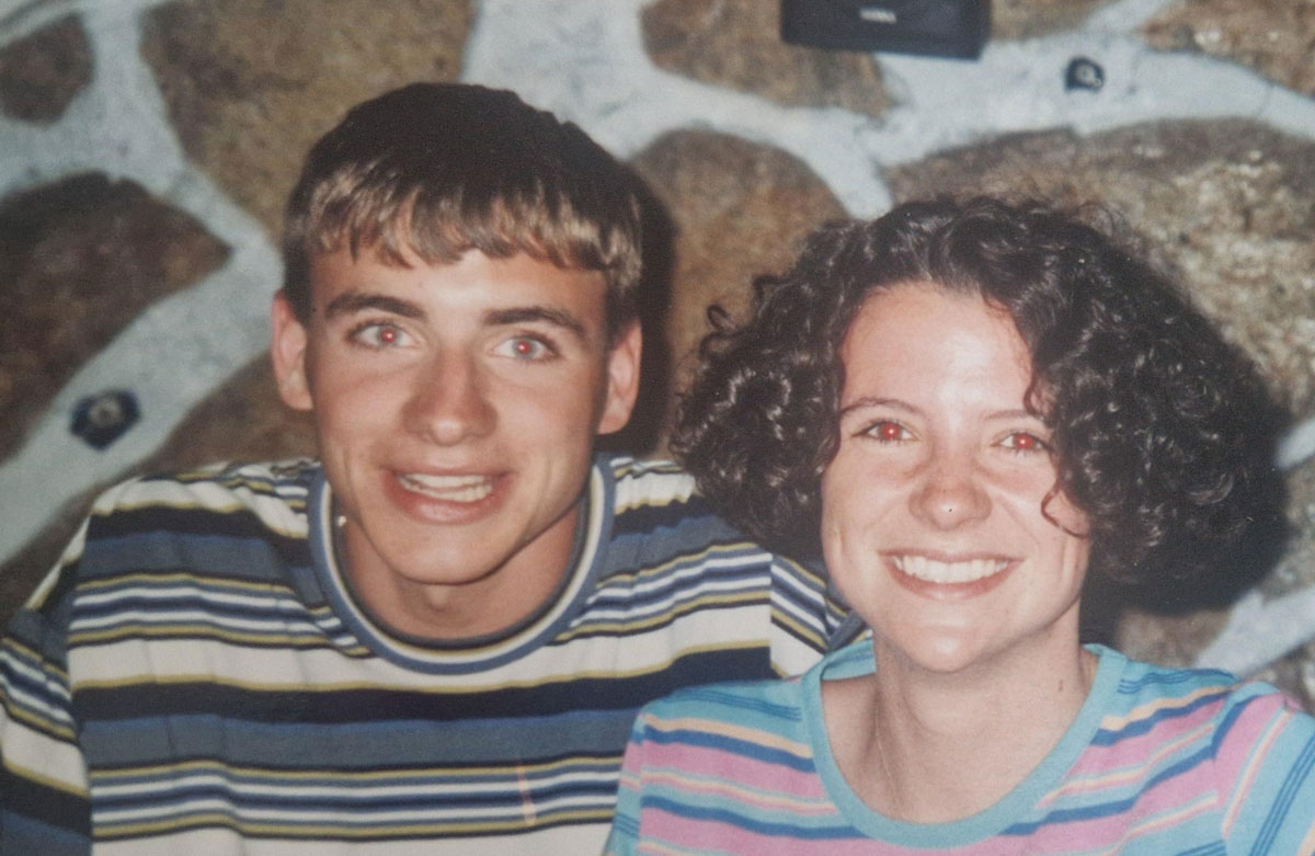 Jason and Alison back in the day