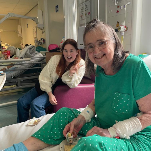 Susan Croft with granddaughter, Shannon