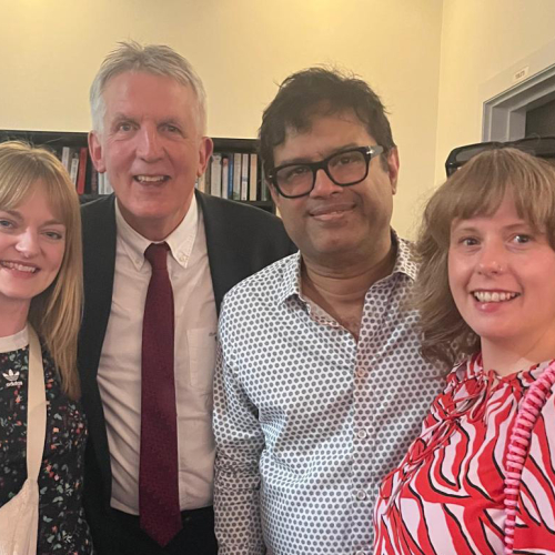 Paul With Supporters 1