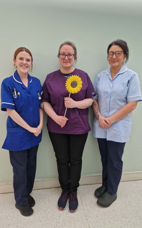 Sunflower Appeal Nurses Ipu