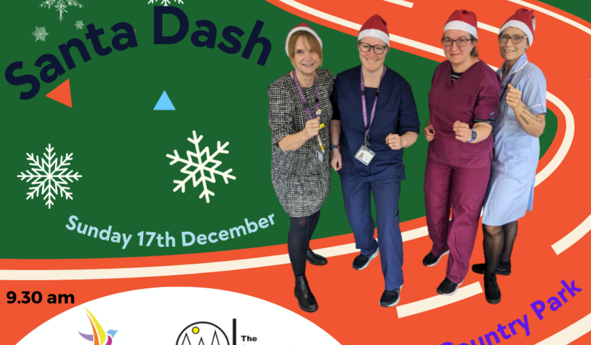 Bury Hospice staff to run the Santa Dash 2023