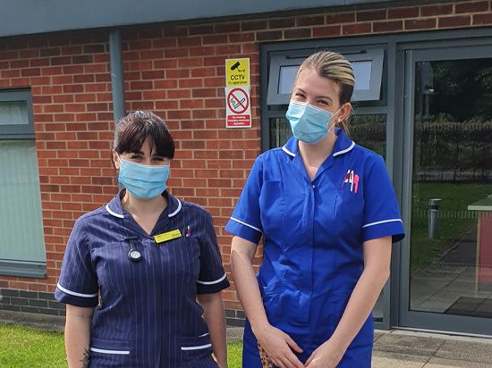 Melissa Carney and Steph Barr